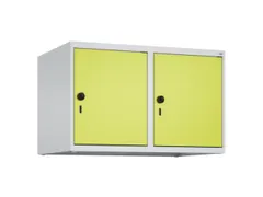 opzetkast,v. locker,2vak.,vak B 400mm,HxBxD 500x800x500mm,vleugeldeur