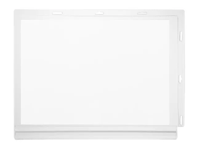 Waterbestendige Hoes A4 Transparant met Kabelbinders