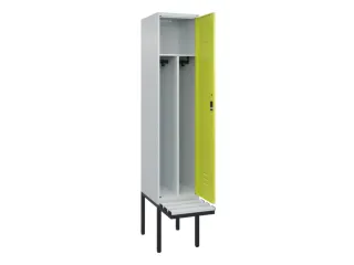 locker voor scheiding van kleding,HxBxD 2120x400x815mm,1vak - 2