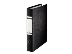 Ordner Leitz 1072 A3 77mm staand karton gewolkt zwart