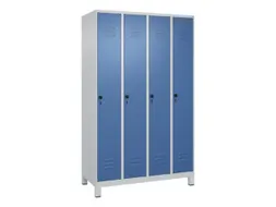 locker voor scheiding van kleding,HxBxD 1950x1200x500mm,4vak