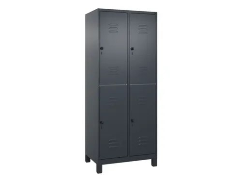 dubbeldekse locker,HxBxD 1950x800x500mm,2x2vak.,vak B 400mm