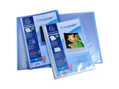 Showalbum Kreacover PP 20 tas A4 blauw