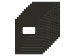 Schrift Kangaro A5 lijn zwart pak a 10 stuks