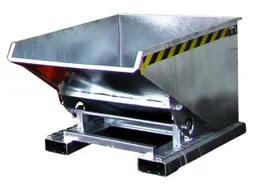 Kiepbak Hxbxd 1103x1870x1720mm 2.1m³ Afrolmechaniek Vuurverzinkt