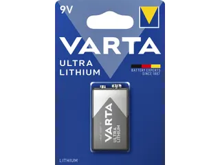 Batterij VARTA Ultra lithium 9Volt - 5