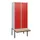 Dubbeldekse dekenkist,HxBxD 1950x800x815mm,2x2vak.,vak B 400mm