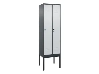 locker voor scheiding van kleding,HxBxD 2120x600x500mm,2vak - 1