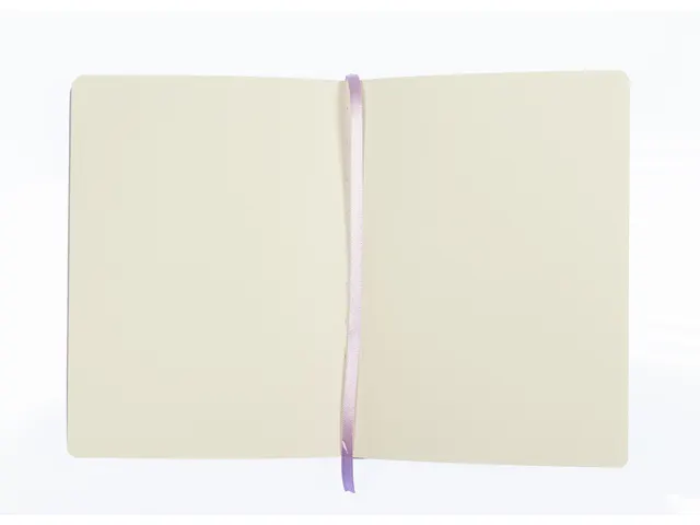 Schetsboek Kangaro A5 violet PU HC 80 blad 140gr roomwit met elastiek