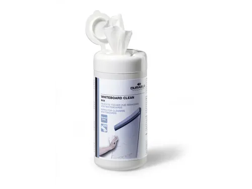 Durable Whiteboard Box Reinigingsdoekjes