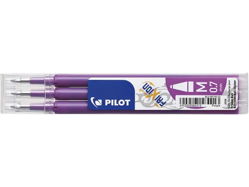 Rollerpenvulling Pilot Frixion Ball 0.7mm BLS-FR7 Paars Medium Punt