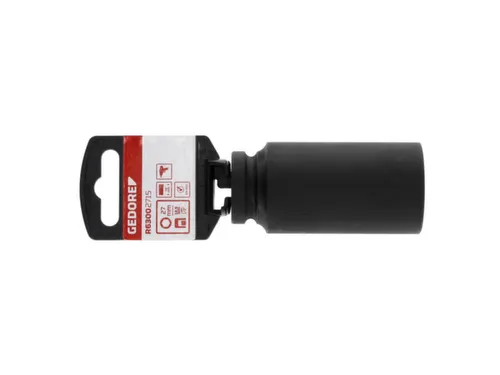 GEDORE RED R63002715 Schroevendraaierbit 1/2 inch zeskant 27mm lengte