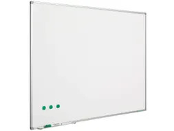 Smit Visual whiteboard 120x150cm softline 8mm alu-profiel emaille