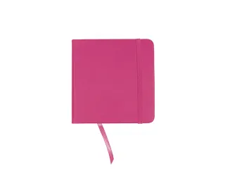 Schetsboek Kangaro 12x12cm hot pink PU HC 80 vel 140gr roomwit met ela - 4
