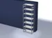 rayonnage modulaire,rayonnage départ,HxlxP 3000x1060x535mm