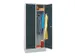 locker,HxBxD 1850x800x500mm,2vak,vak B 400mm,RAL7035,front RAL7016