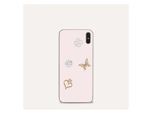 Foliesticker Z-design Gouden/ zilveren lieveheersbeestjes, pakje à 1