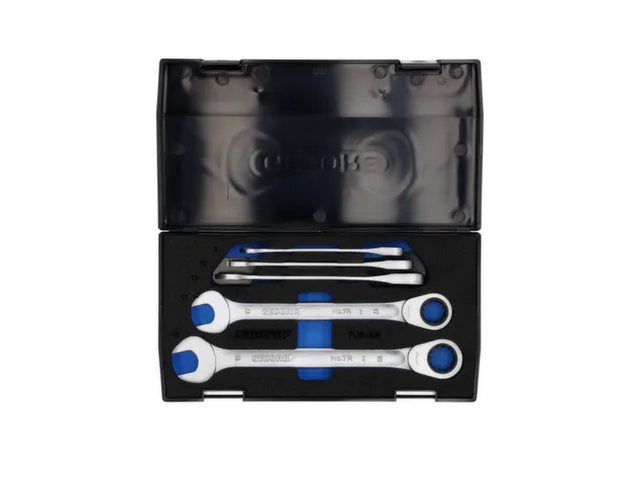 GEDORE 7 R-005 Set steeksleutels met ringratel 5-delig 8-19mm
