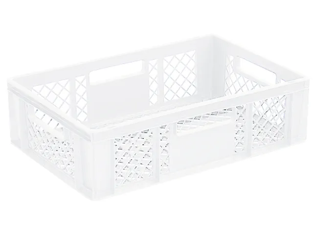 Euronorm Stapelkrat Hxlxb 170x600x400mm 33liter Open Wit