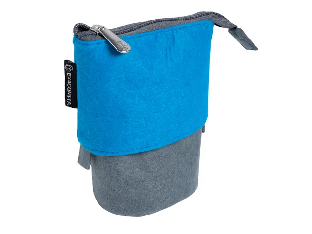 Trousse pot à crayons Teksto - Couleurs assorties