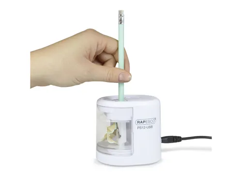 automatische puntenslijper PS12 met USB wit