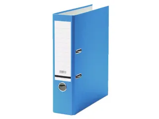 Ordner Qbasic A4 80mm karton blauw - 4