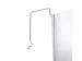 OUTLET Hoes met ophangbeugel A4 liggend formaat PP transparant