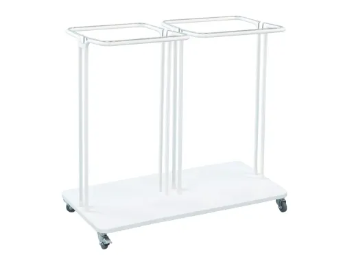 Afvalbak Combo 2x120 liter Wit Saekko Boy