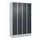 locker,HxBxD 1950x1200x500mm,4vak,vak B 300mm,cil.-slot,sokkel