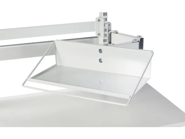 apparaatdrager,m. zwenkarm,v. werktafel,ESD,HxBxD 125x500x250mm,staal