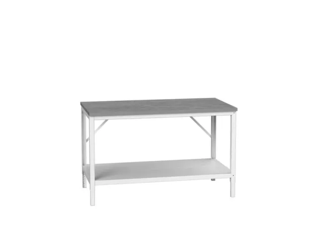 établi HxlxP 780-930x1500x800mm plateau linoléum 4 pieds