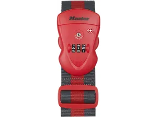 Kofferriem MasterLock TSA rood/zwart - 3