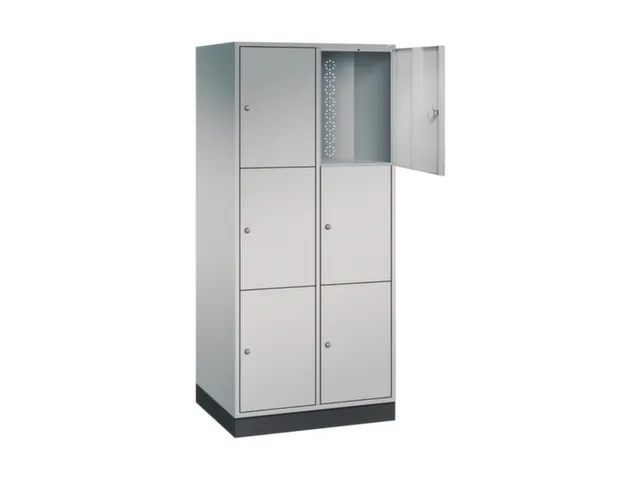 grootvolume-lockersysteem,HxBxD 1950x820x600mm,2x3vakken,cil.-slot