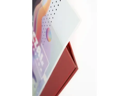 ECO presentatieringband FSC A4 rood D-25mm mechaniek