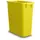 Multifunktionele Bak Pp 590x560x280mm 60 liter 2 Grepen Geel