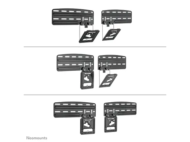 OUTLET Support mural Neomounts WL30-265BL1 ultra-plat pour écran 43-8