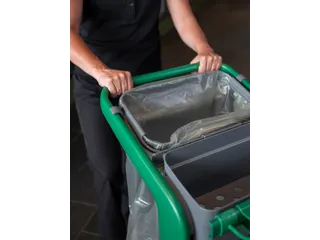 Vikan Hygiene vuilniszakhouder voor HyGo Mobile Cleaning Station grijs - 12