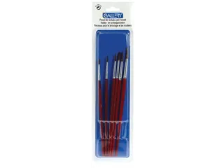 Aquarelpenseel Blister Met 6 Penselen Nr 01-06 - 1