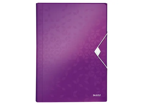 Sorteermap Leitz Wow A4 Pp 6 Vaks Paars