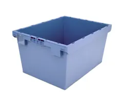 Herbruikbare Stapelbak Dubbele Bodem 423x800x600mm 153l Open