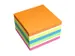 Bloc-mémo 75x75mm cube 450 feuillets 6 couleurs FSC