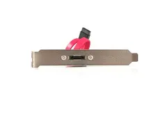 1 poorts SATA naar eSATA slotplaatje