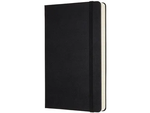 Notitieboek Moleskine Expanded large 130x210mm lijn hard cover zwart