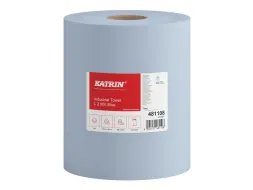 Poetsrol Katrin Classic 481108 verlijmd 2laags Blauw 2x500vel 22x20cm