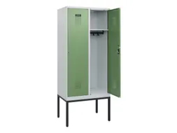 schoollocker,HxBxD 1950x800x500mm,2vak,vak B 400mm,cil.-slot