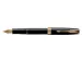 Vulpen Parker Sonnet Black lacquer GT finish Medium