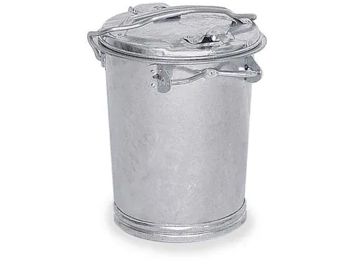 Vuilnisbak Staal 35 liter Ø Boven/Onder 400/305mm H495mm Beugelgreep