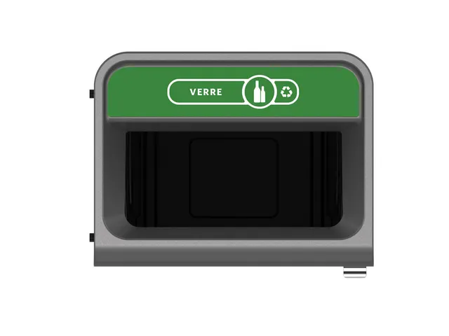 Configure Recyclingstation Verre 125 Liter Antraciet Groen