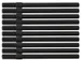 Viltstift 1mm 10 stuks zwart