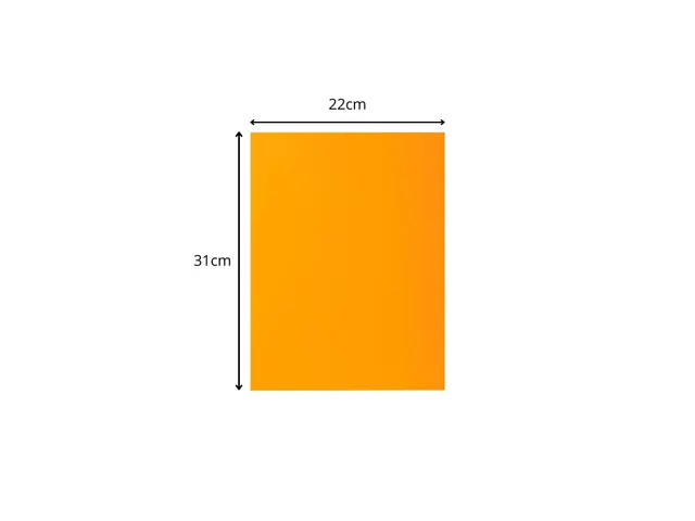 30 inlegmappen ROCK''S 80 22x31cm Okergeel